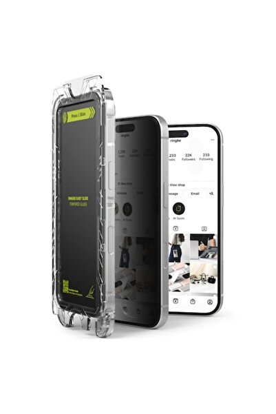 Dali Protector de ecran pentru Apple iPhone 16 Pro Max, glisare ușoară, pache...