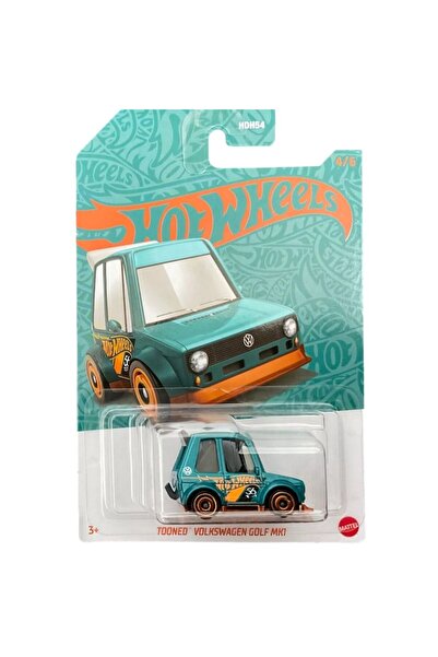 HOT WHEELS Tooned Volkswagen Golf MK1 56th Anniversary Edition Pearl & Chrome 2024 1:64 Green