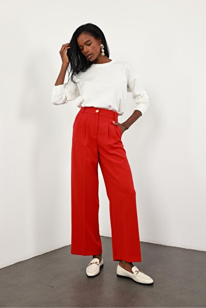 5in1Canpolat Ecru Crew Neck Lyocell Yarn Knitwear