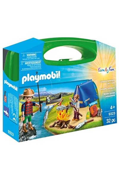 Playmobil Οικογενειακή Διασκέδαση, Μεγάλη Κατασκήνωση - Φορητό Σετ Κατασκήνωσης