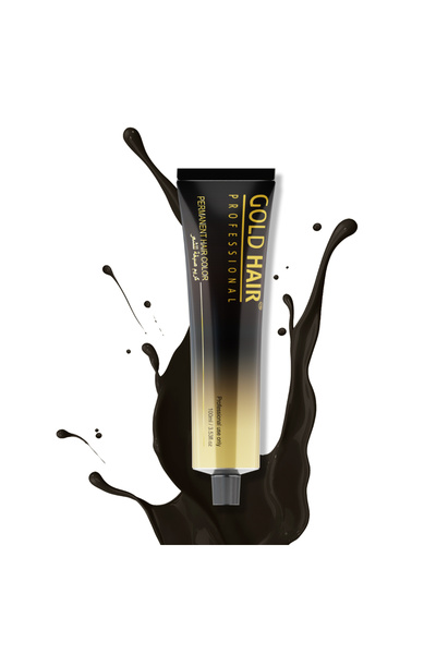 Gold Hair Professional Permanent Hair Color 100ml - 4 Brown