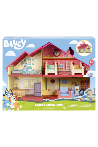 bluey Set de joacă - Casă de familie cu figurină inclusă