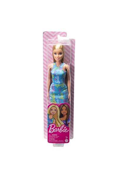 Barbie Κούκλα, Μπλε Φόρεμα, Ξανθιά