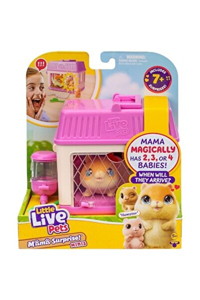 LITTLE LIVE PETS Set de joacă interactiv Little Live Pets - Mama Surprise Hamsters, Seria 2