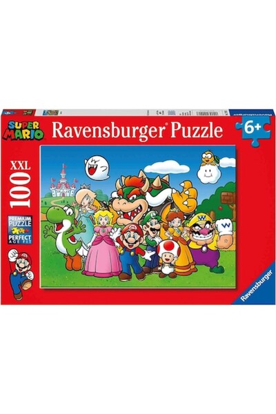 RAVENSBURGER Puzzle - Super Mario, 100 pieces