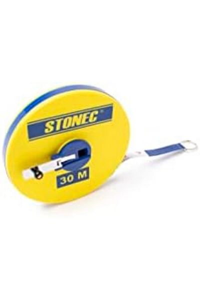 STONEC Fiber Glass Measuring Tape by Stonec, 30 Meters/100 Feet