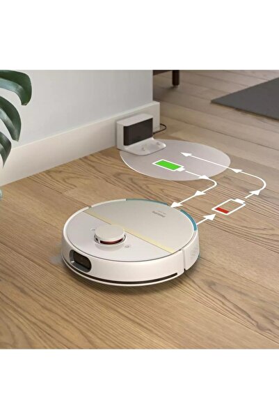 Philips Drm En Hızlı+Güçlü 7000 Seri HomeRun Aqua Islak+Kuru Robot Süpürge,Vaccumix,5000 PA SİL+SÜPÜR