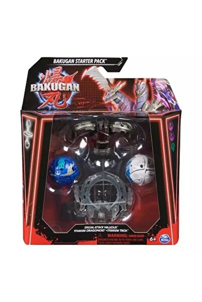 BAKUGAN Pachet de început Atac special Hammerhead/Bruiser/Ventri (20142186)