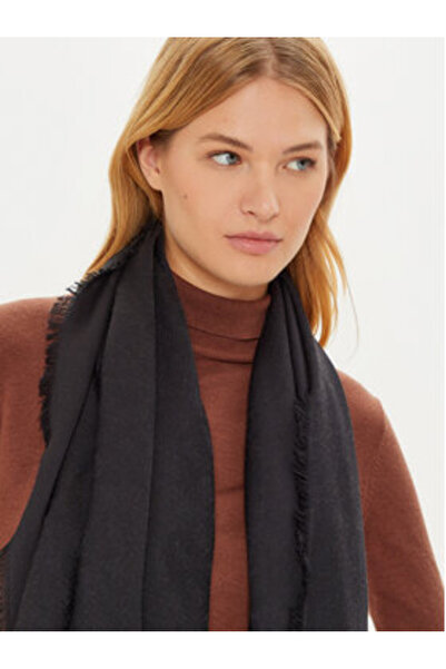 Guess Eșarfă pentru femei neagră AW5223VIS03