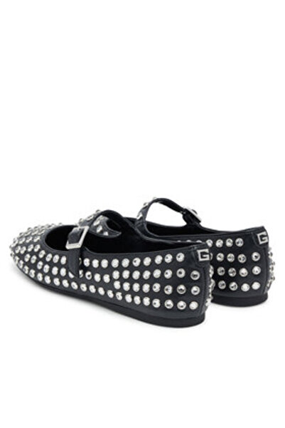 Guess Balerini negri pentru femei FLTKDLELE02