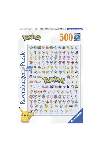 RAVENSBURGER Puzzle - Pokemon, 500 pieces