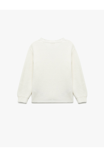 Koton V-Neck Long Sleeve Basic Knitwear Cardigan