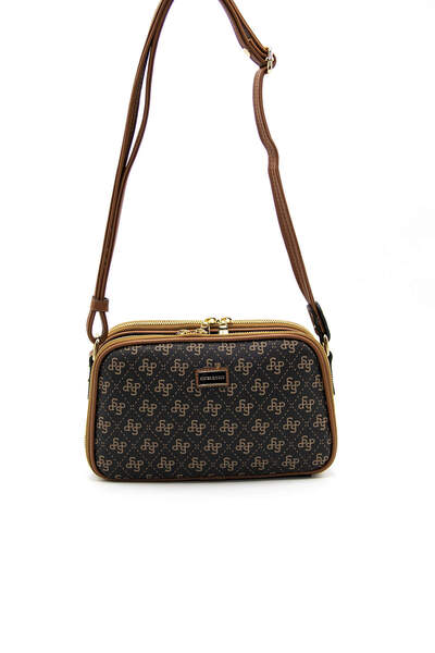 Silver Polo Geantă crossbody pentru femei 899