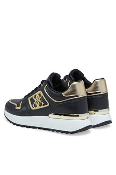 Guess Teniși pentru femei negri FLJKOYELE12