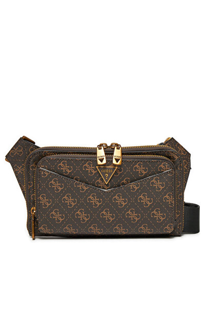 Guess Men's Brown Pouch HMSILOP5114