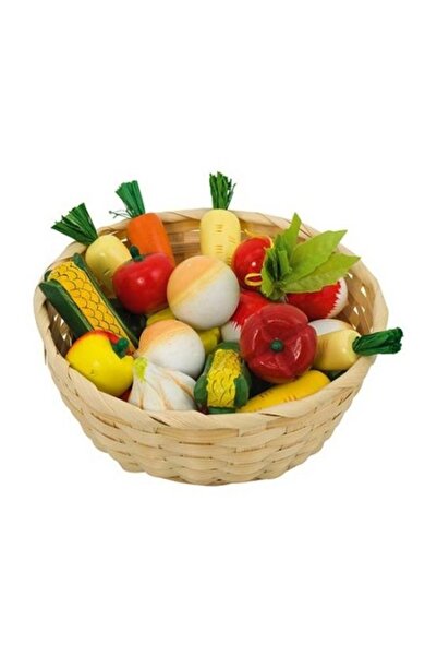 Goki Кошница за зеленчуци, Goki, 17 части, дърво, многоцветна, 21 см