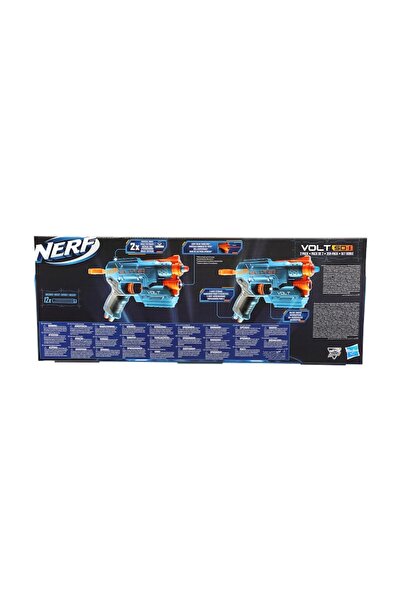 Nerf Jucărie Elite SD-1 de 2,0 volți, pachet de 2, 12 săgeți, PVC, pentru vârste de la 6+ ani