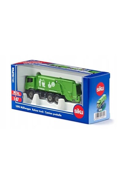 Siku Masinuta de gunoi, Siku, 1:87, Plastic, Verde