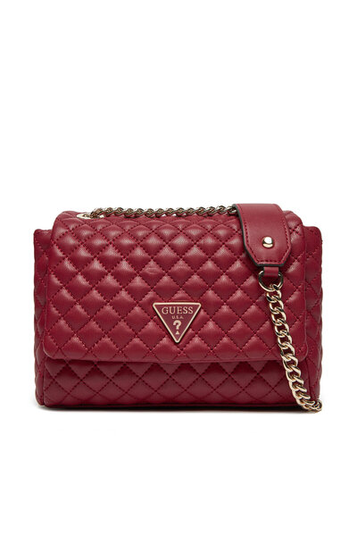 Guess Women's Burgundy Handbag HWEQG954121