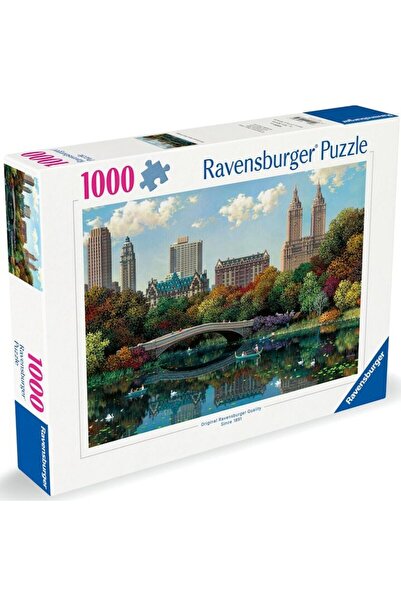 RAVENSBURGER Παζλ - Bow Bridge Central Park Νέα Υόρκη, 1000 κομμάτια
