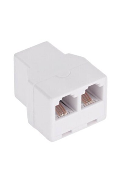 Dali Προσαρμογέας Διακλαδωτής για Σταθερό Τηλέφωνο, 6p-4c, 1x Θηλυκό και 2x Θ...