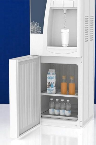 WDA Top Loading Hot & Cold-Water Dispenser with Storage Refrigerator WDA-SJYTD-11C