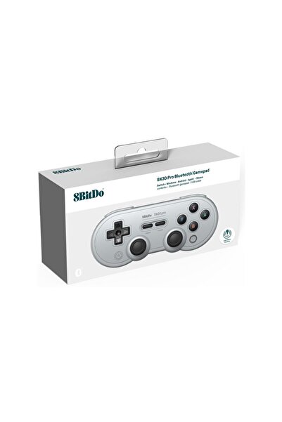 8Bitdo Ελεγκτής Sn30 Pro Halled/Gray pentru NSW