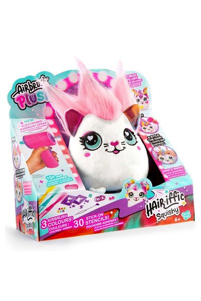 Canal Toys Collectible Plush Toy, Canal Toys, Hair'iffic, 17cm, Multicolor, Random Set