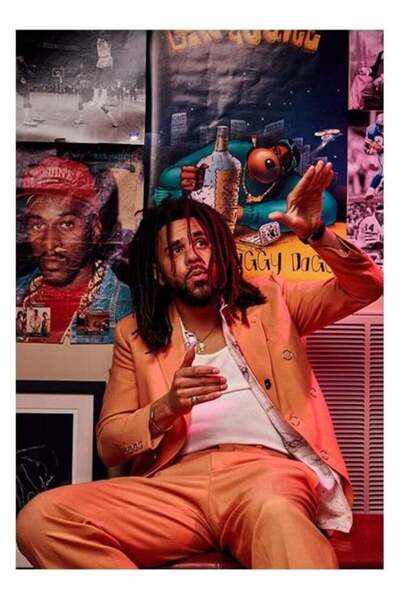 Emoda home Trove ملصق موتلوات جيه كول، ملصقات ألبومات الموسيقى، غرفة الجماليا...