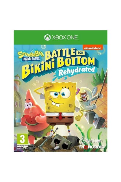 THQ SpongeBob SquarePants Battle For Bikini Bottom Rehydrated Xbox One