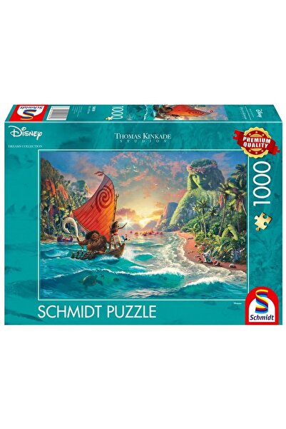 Schmidt Puzzle 1000 pieces - Thomas Kinkade: Moana - Vaiana