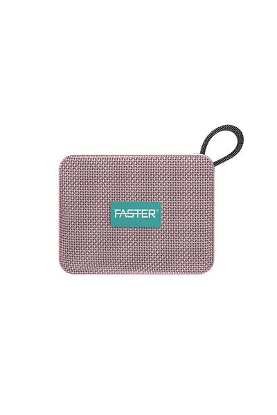Faster GrooveX Portable Bluetooth Speaker with Colorful Lights - Mini Party Speaker