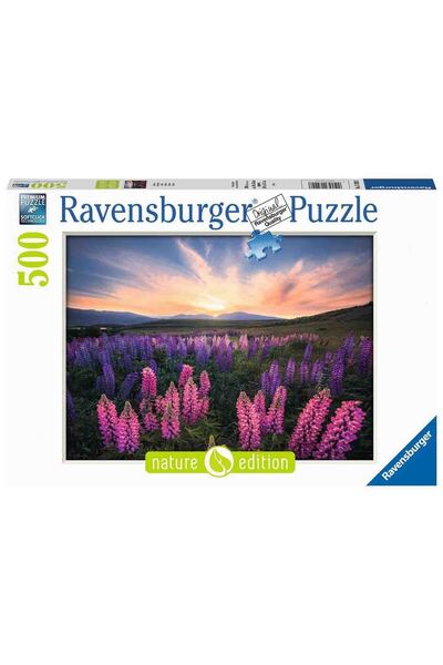 RAVENSBURGER Puzzle - Lupin Field, 500 pieces