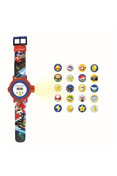 LEXIBOOK Mario Kart Projector Watch with 20 Motifs
