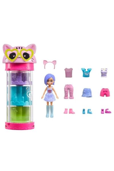 mattel Set of figures/accessories for children, Mattel, Polly Pocket, 4 years+, Multicolor