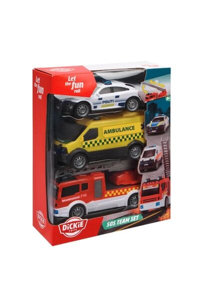 Dickie Toys Set de echipă Sos Daneză