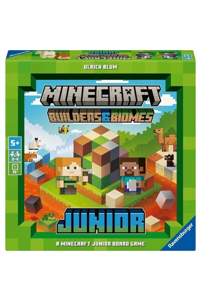 MINECRAFT : Επιτραπέζιο παιχνίδι για παιδιά Builders and Biomes, Ηλικίες 5+, Πολύχρωμο