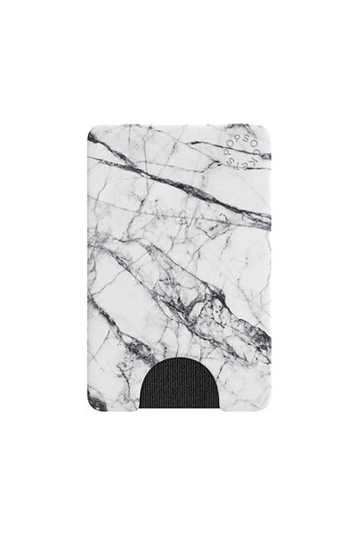 dalip Popsockets Original, PopWallet, White Marble