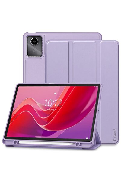 Dali Flip Cover Protective Case for Lenovo Tab M11, SC Pen, FoldPro, Purple
