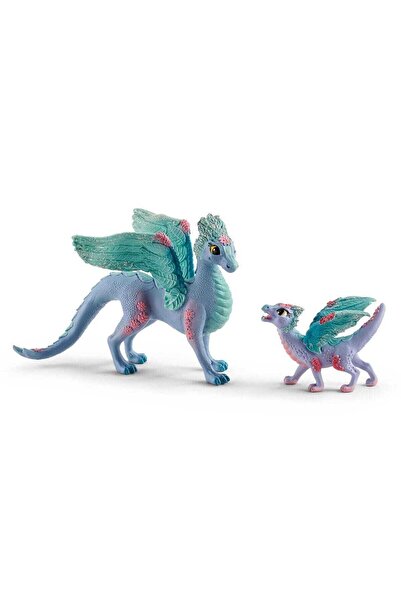 SCHLEICH Set figurine Schleich, Bayala, Dragon floare cu pui