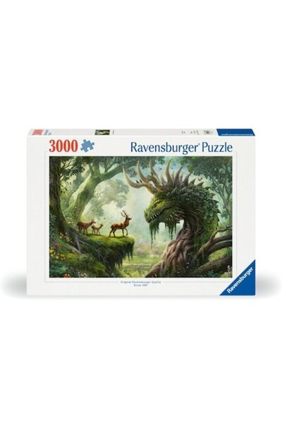 RAVENSBURGER - Puzzle dragonul din padure 3000 piese