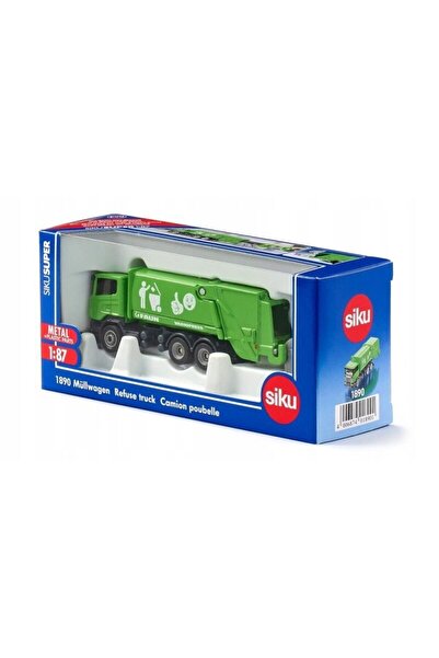 Siku Masinuta de gunoi, Siku, 1:87, Plastic, Verde