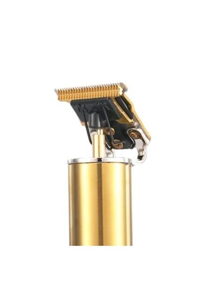 FOXMAG24 Professional contour trimmer, cordless, USB charging, gold/silver