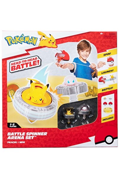 Pokémon Set de joacă Pokemon Battle Spinner Arena cu 2 figurine