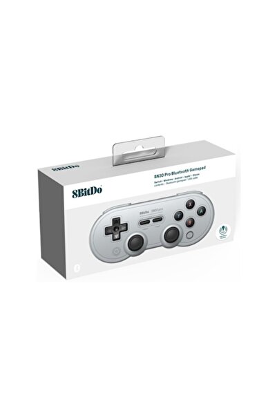 8Bitdo Ελεγκτής Sn30 Pro Halled/Gray pentru NSW