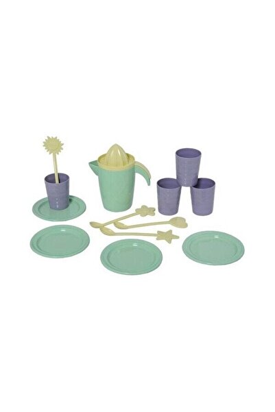 Plasto Picnic Dish Set, 14 Pieces, Plasto, Bioplastic