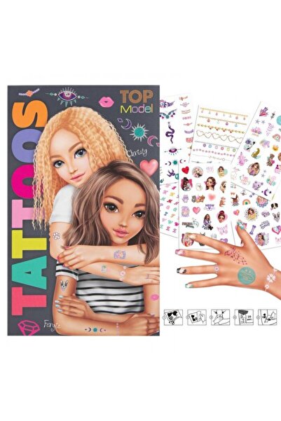 Top Model Temporary Tattoos, Top Model, Multicolor Set, 145x240x4cm, +3 Years