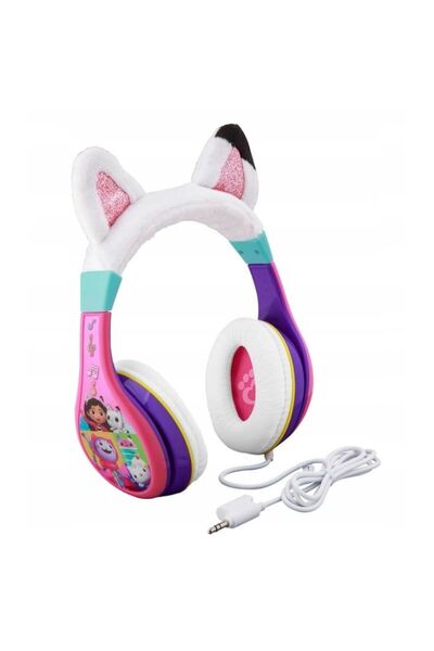 ekids On-ear headphones for children, Gabby's Cat House, Mini Jack 3.5mm, eKids, GA-140.UEXV22