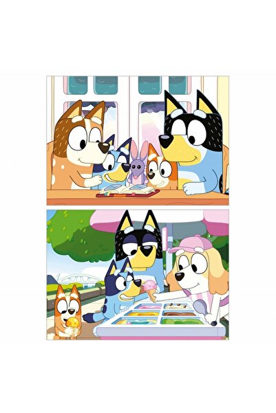 EDUCA Παζλ pentru copii in servieta din 2 х 48 piese - Bluey