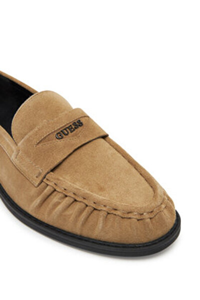 Guess Mocasini bej pentru bărbați FMJOSASUE14